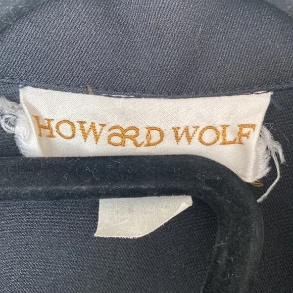 Vintage Rare Howard Wolf Long Sleeved Collared Dress - Picture 6 of 8